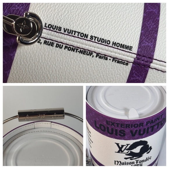 Louis Vuitton Monogram LV Paint Can Purple - Picture 13 of 16